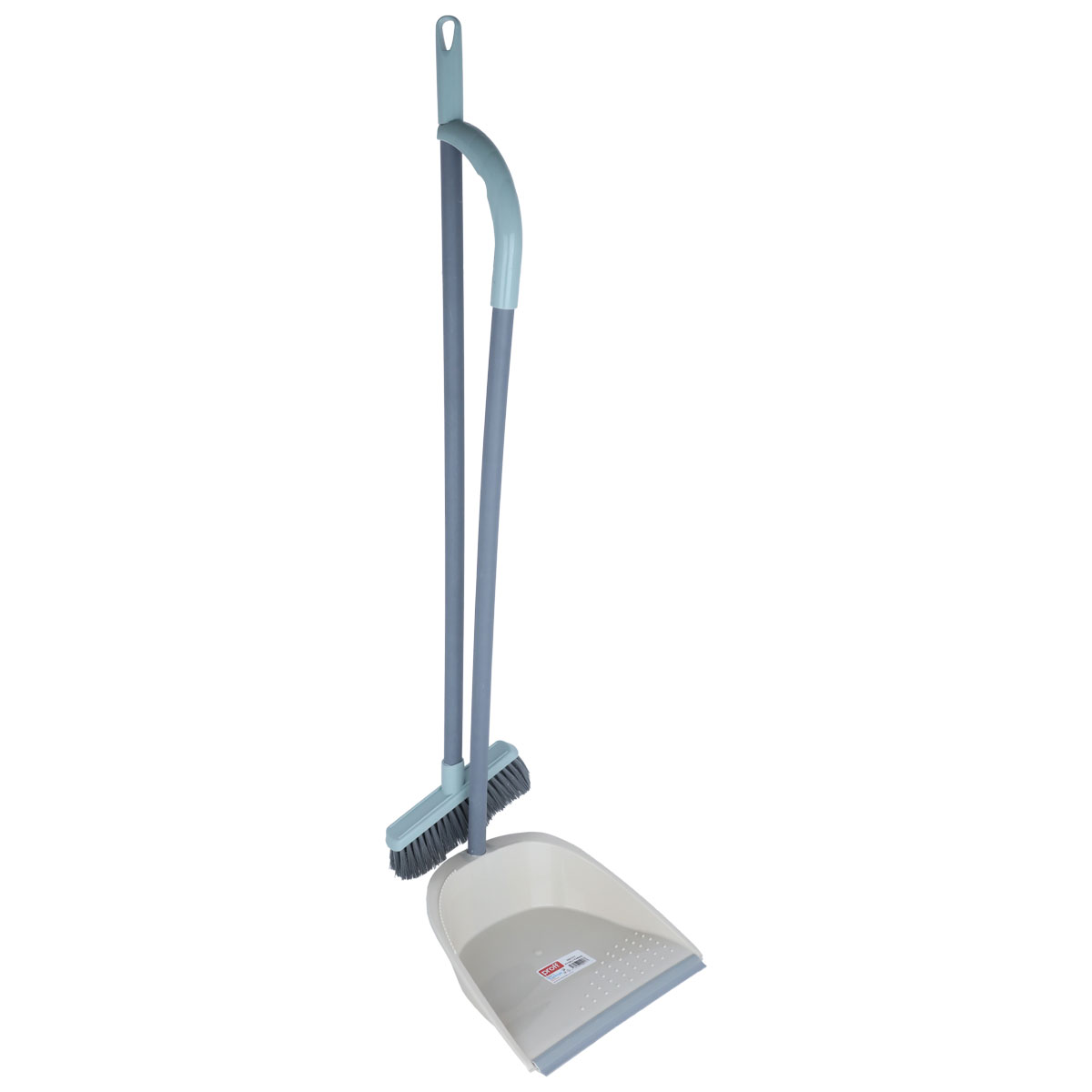 مكنسة يدوية مع جاروف بلاستيك السيف غاليري، 2 قطعة - رمادي product image 1