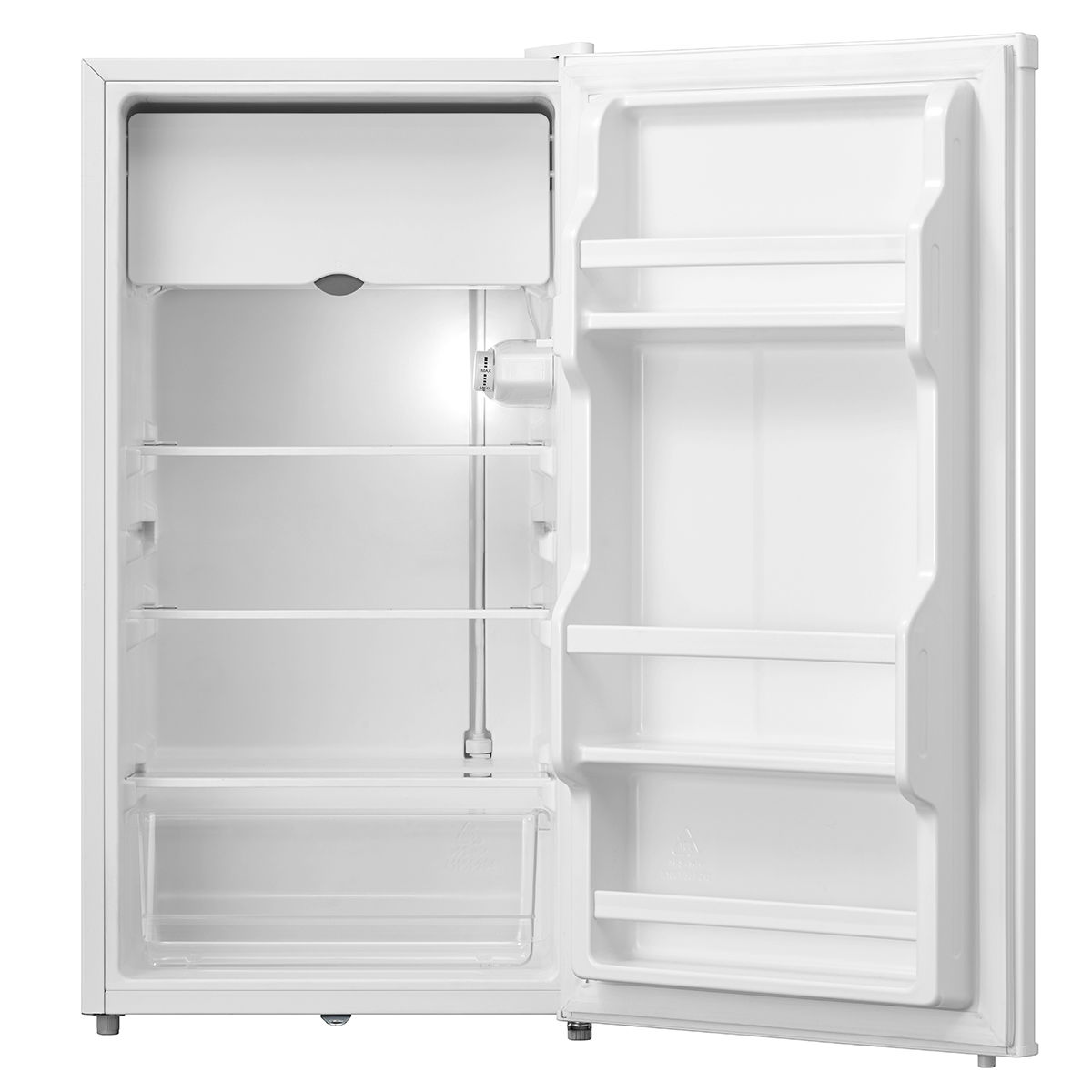 Midea Mdrd133Fgu01 No Frost Mini Bar Refrigerator, 1100 Watt, 3 Feet, 85 Liter, Single Door- White product image 2