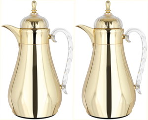 Al Saif Gallery Al Hanouf Thermos Set, 3 Pieces - Gold product image 2