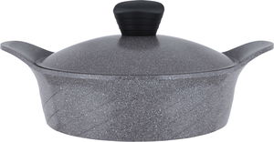 طقم قدور جرانيت تورنادو، 7 قطع - رمادي product image 3
