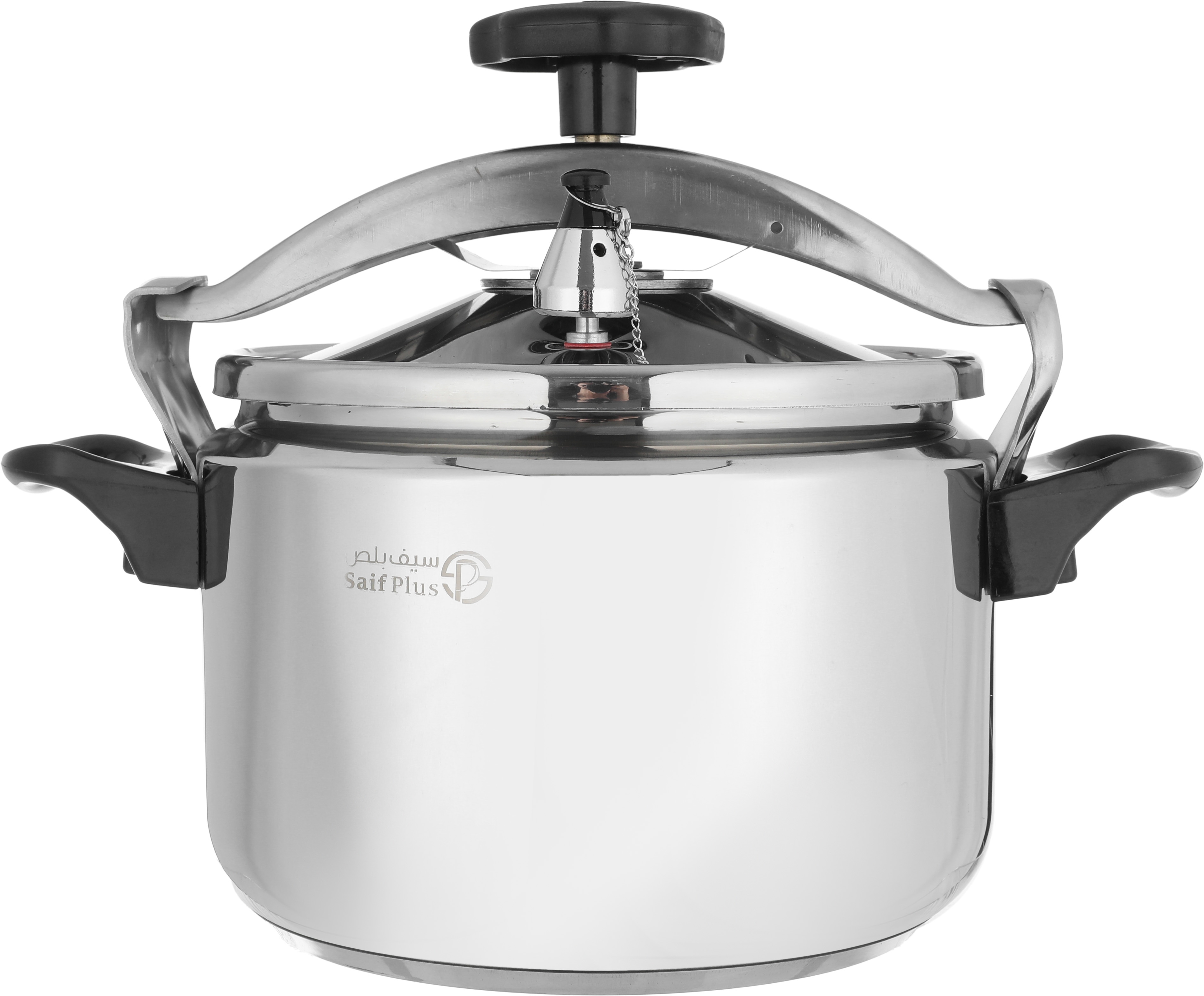 Al Saif Plus Stainless Steel Pressure Cooker, 11 L, 27 cm - Silver product image