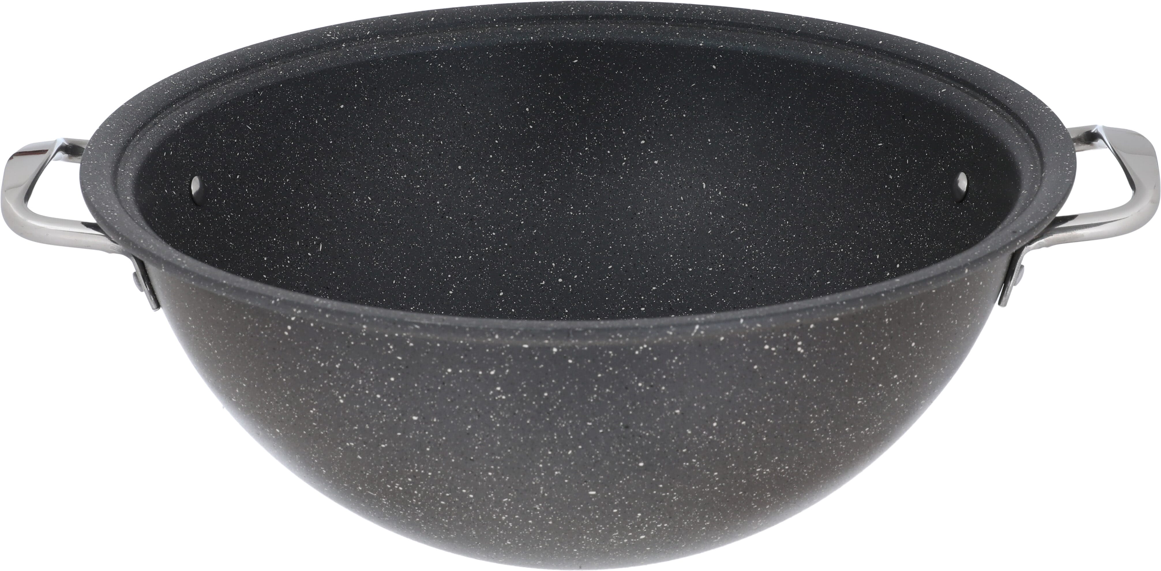 قدر طبخ جرانيت هاسكفر، 32 سم، بيد استيل - رمادي product image 2