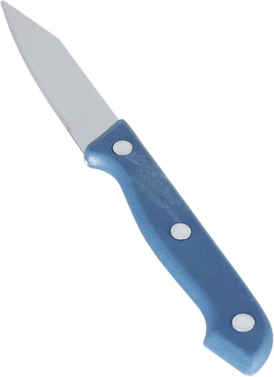 Al Saif Gallery steel knife set, 3.5 inches, 3 pieces - white product image 3