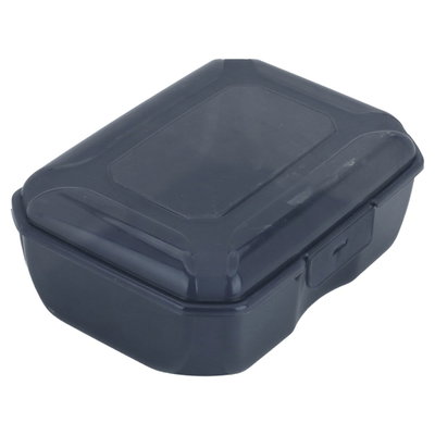Proof Plastic Storage Box, 2 Liter, 22x15x8 cm, Rectangle - Transparent Black product image 3