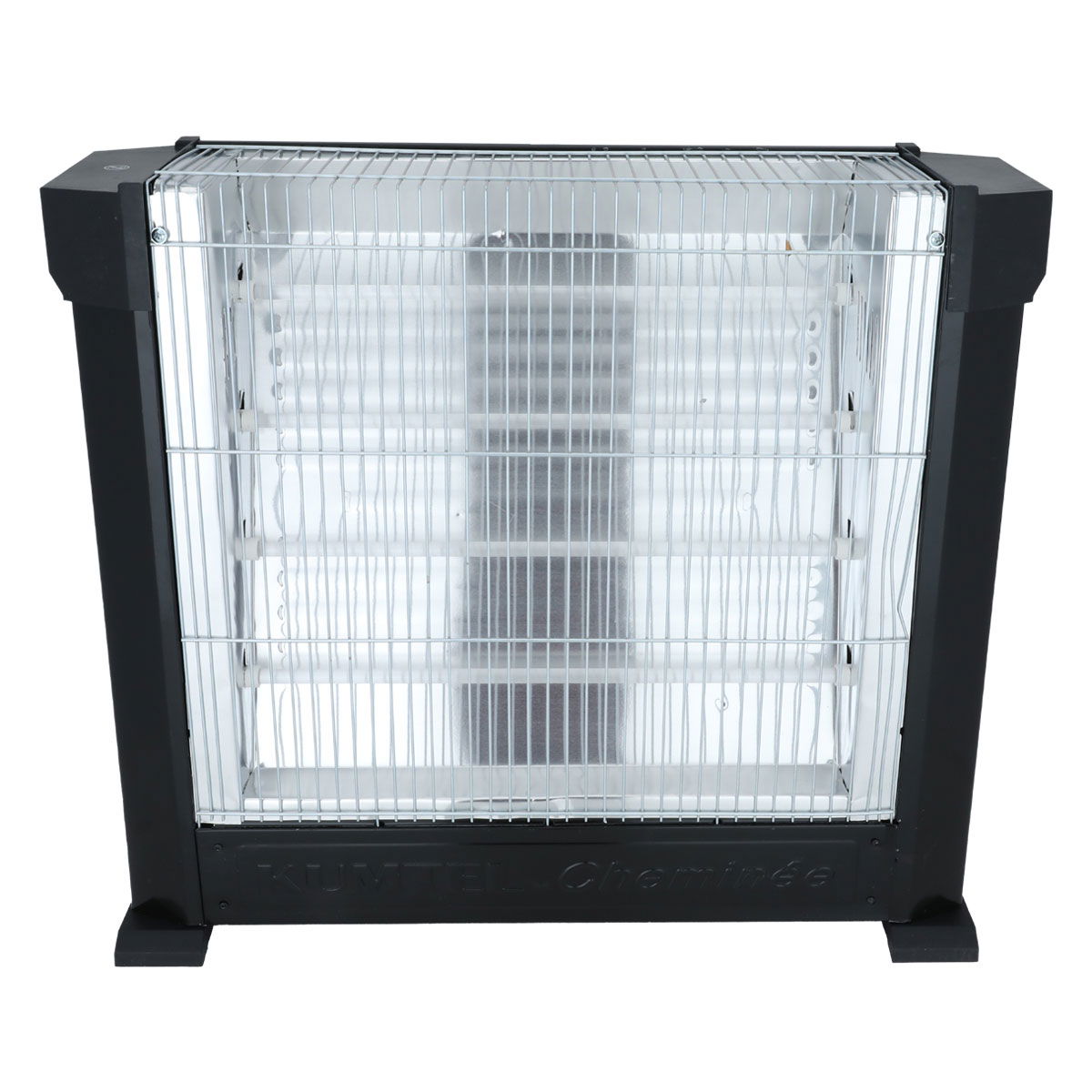 دفاية كهربائية كومتل، 2200 واط، 5 شمعات - اسود product image 1