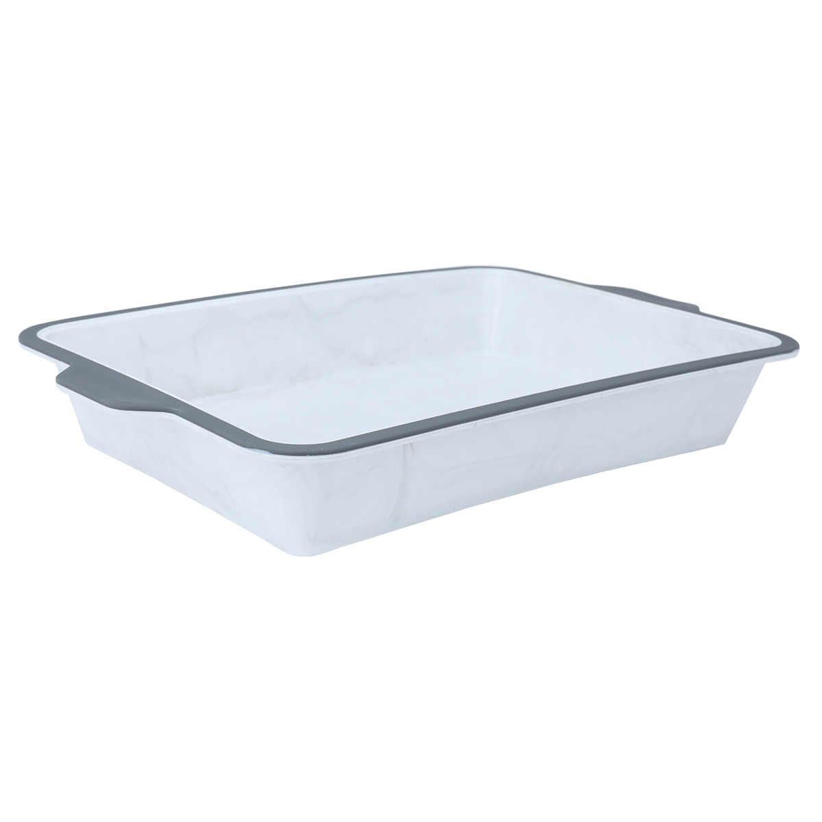 Classic Silicone Cake Mold, 35.5 x 26.5 x 8 cm, Rectangle - White product image 2