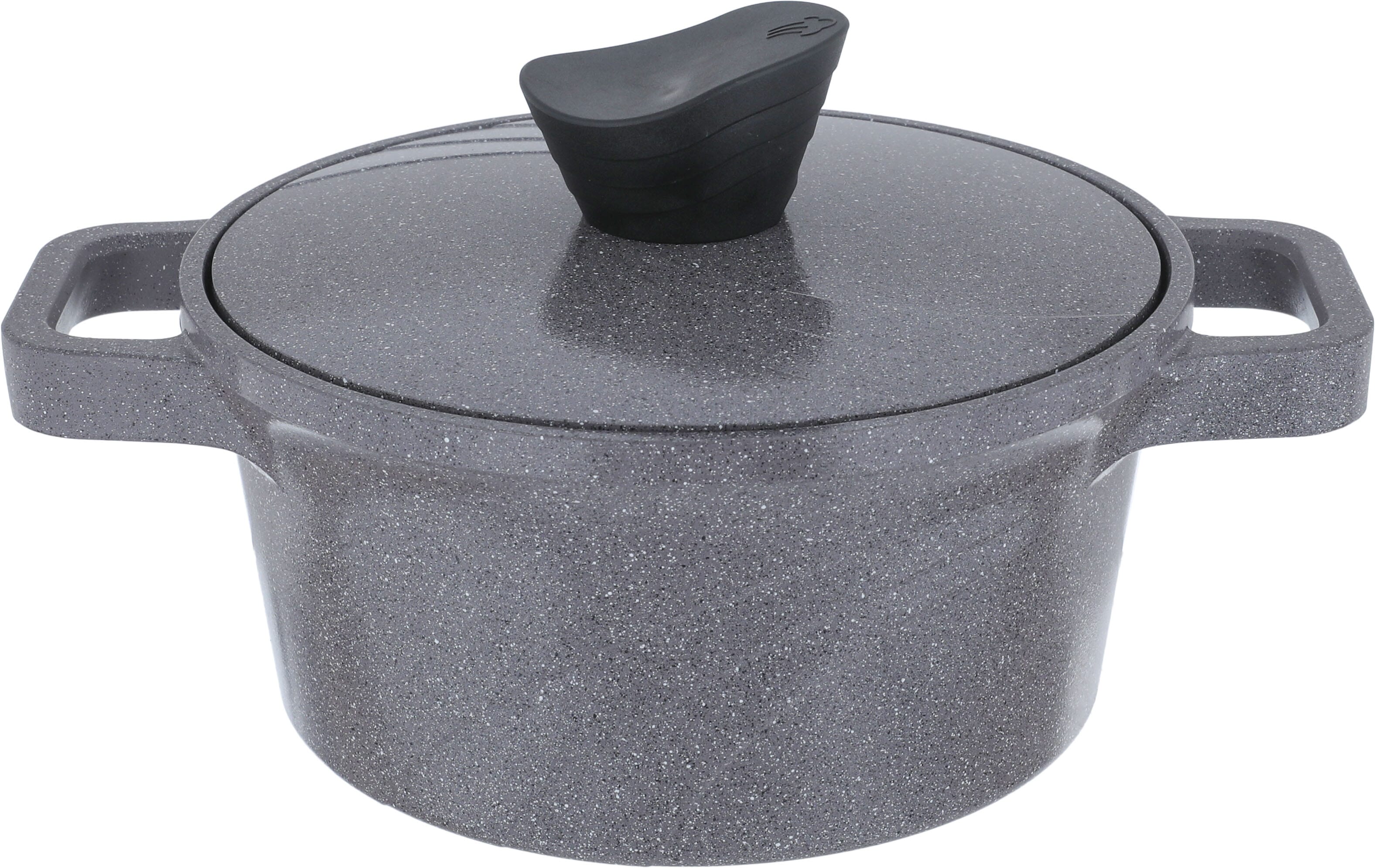 Tornado Granite Cookware Set, 9 Pieces - Grey product image 2