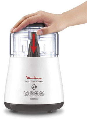 قطاعة كهربائية مولينكس، 1000 واط، 300 مل، DPA144 - ابيض product image 2