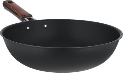 مقلاة تيفلون السيف بلص، 24 سم، يد خشب - اسود product image 4