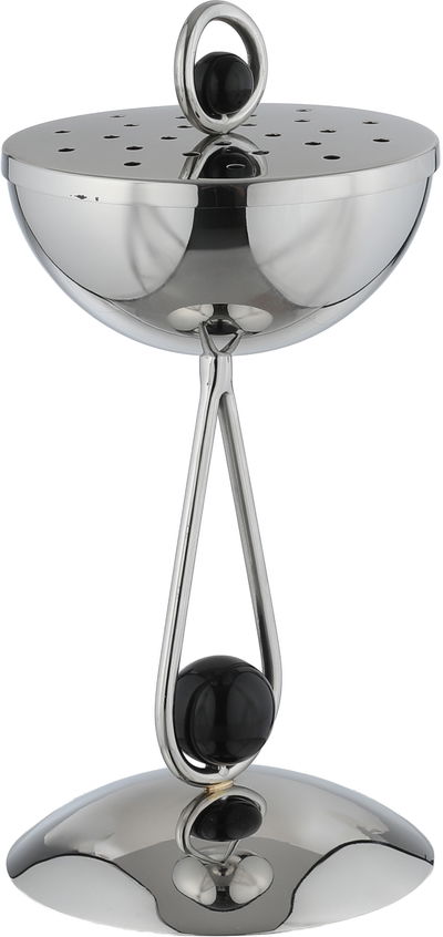 مبخرة ستاينلس استيل السيف غاليري، 13×13×23 سم - فضي أسود product image 3