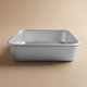 قالب كيك المونيوم السيف غاليري، 24.5x24.5x6.5 سم - فضي product image 1