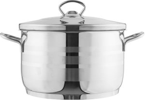 Safinox Stainless Steel Pot, 20 x 13 cm - Silver product image 2