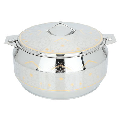 SteelAl Saif Gallery Deemah Food Container, 5 Liters - Golden Silver product image 1