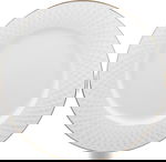 طقم سفرة بورسلان السيف غاليري، 66 قطعة - ابيض product image 9