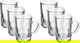 Alsaif gallery Glass Tea Cup Set, 6 Pieces, 120 ml - Clear product image 1