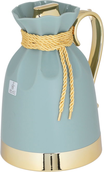 ترمس بلقيس إفرست، 1 لتر، حافظة داخلية زجاج حراري، ضغاط - أخضر product image 5