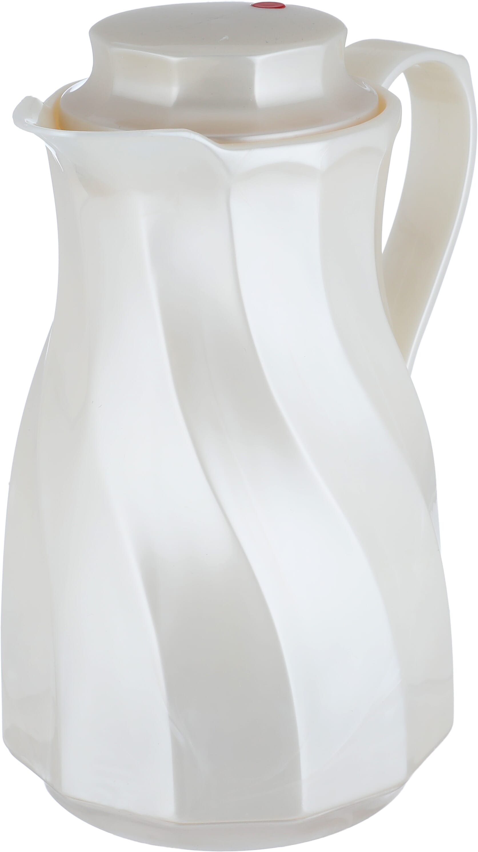 Rotpont thermos, 1 liter, glass inner container, plastic outer shell - white product image 3