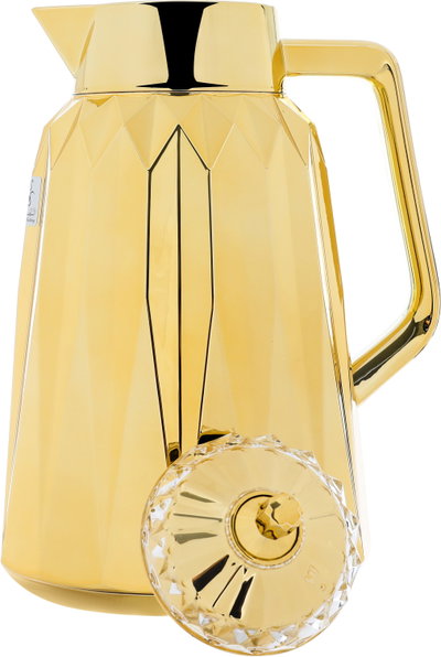 Al Saif Gallery Lamia thermos set with Tofreya , glass inner container, plastic outer shell - gold product image 3