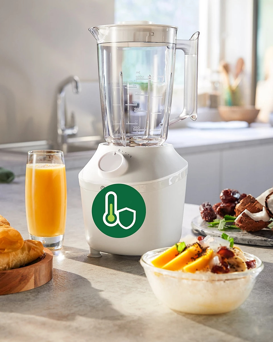 Philips Series 3000 Electric Blender, 450 Watt, 1.9 Liter, Single Speed, HR2041/50 - White product image 10