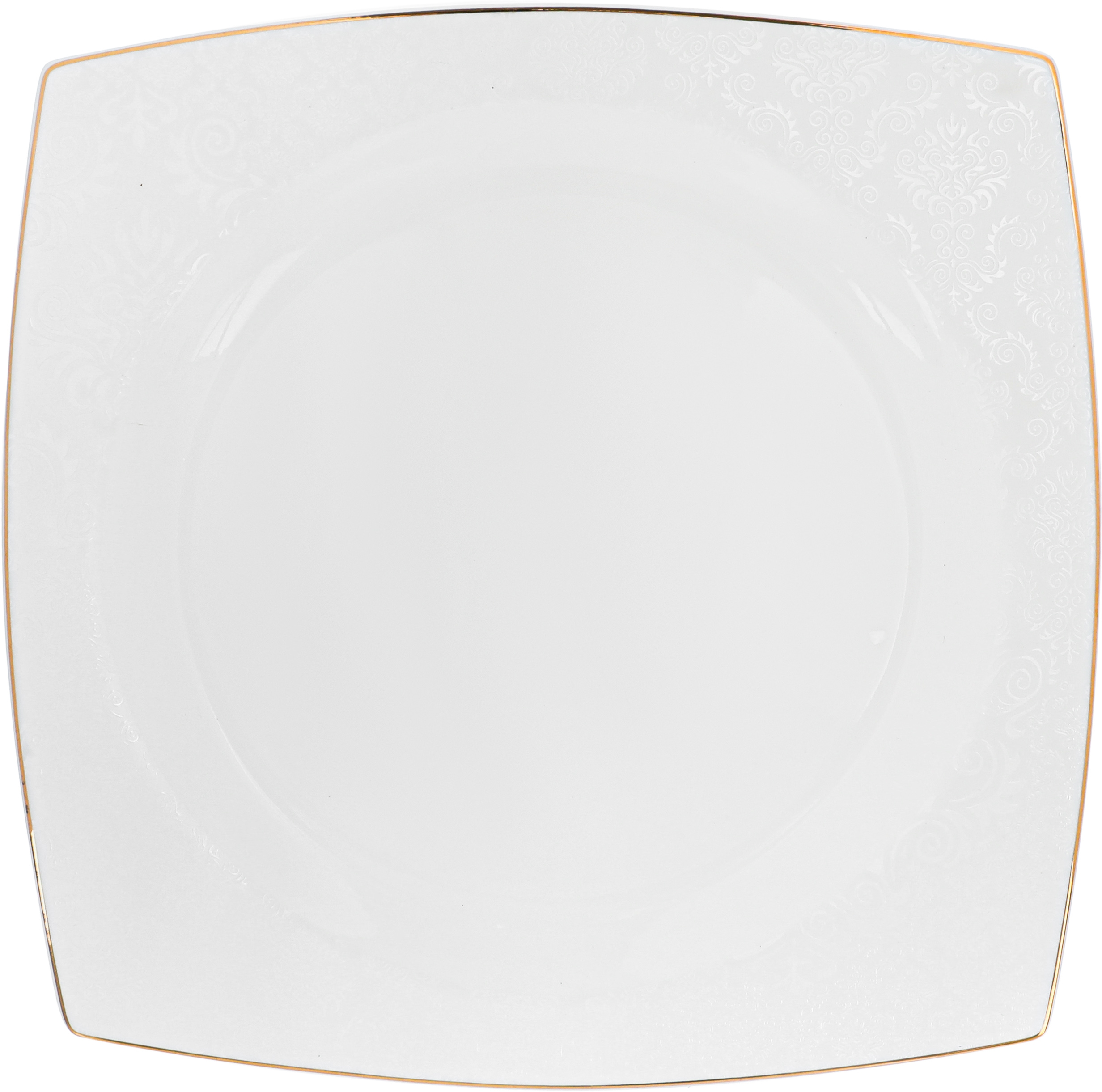 طقم سفرة بورسلان دانيا، 77 قطعة - ابيض ذهبي product image 18