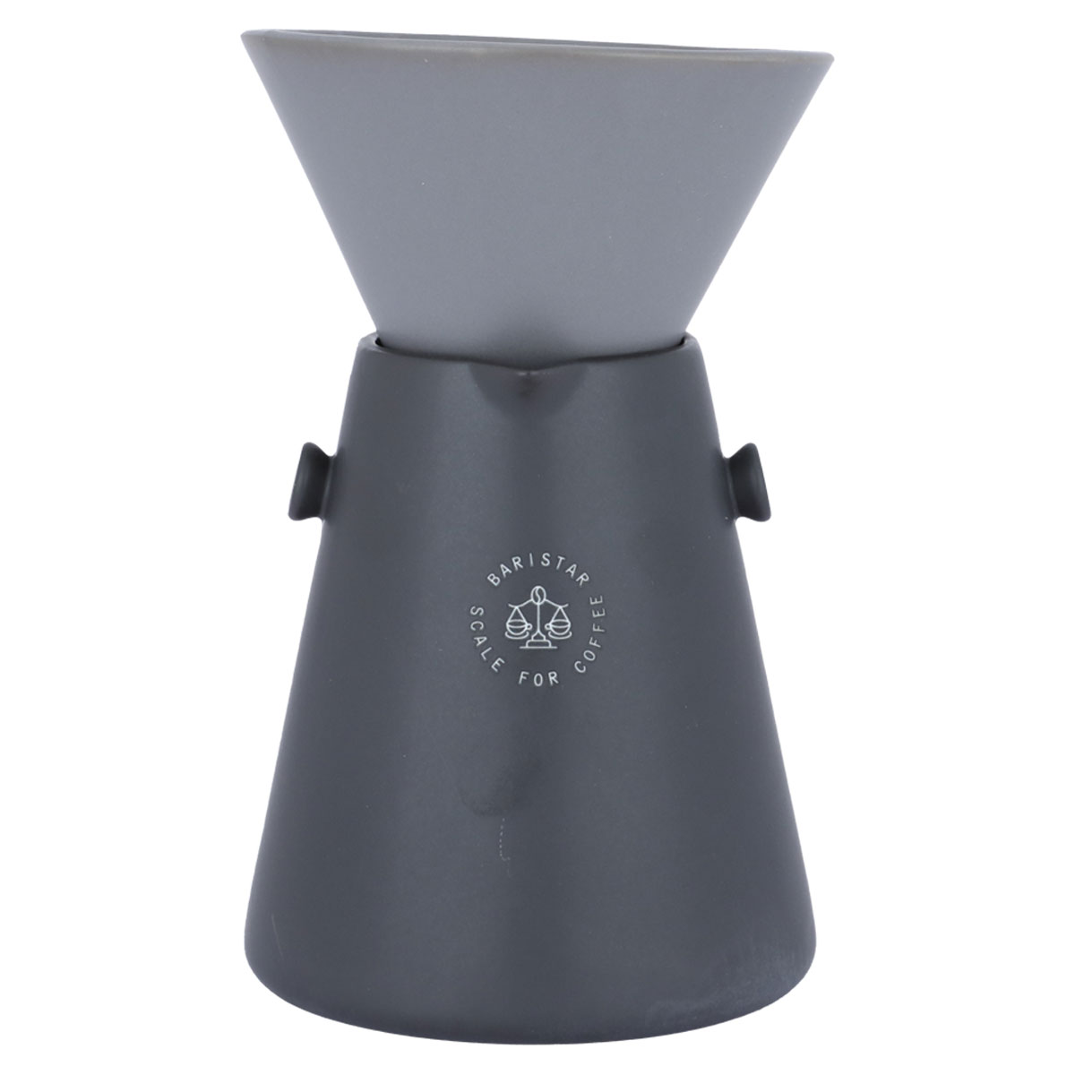 Baristar Ceramic Coffee Filter Funnel, 660 Ml - Grey product image