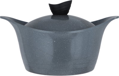 طقم قدور جرانيت فولكانو،17 قطعة - رمادي غامق product image 21