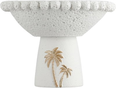 ستاند تقديم جبس السيف غاليري، 16x16x11.5 سم، دائري، قاعدة - أبيض product image 2