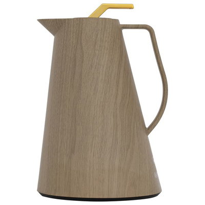 ترمس جلوري السيف غاليري، 1 لتر، حافظة داخلية زجاج حراري - خشبي product image 2
