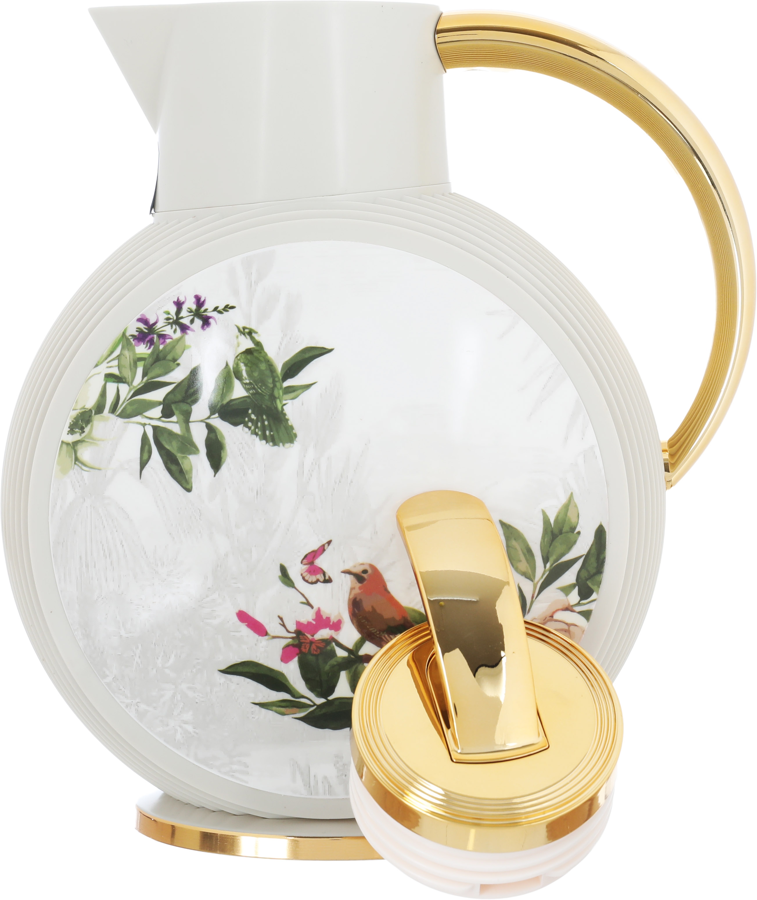 Glory Al-Jawhara Thermos, 900 ml, glass inner container, plastic outer shell - beige product image 2