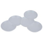 Al Saif Gallery Ceramic Serving Plate, 25X20X1.7 Cm, 5 Plates - Grey product image 1