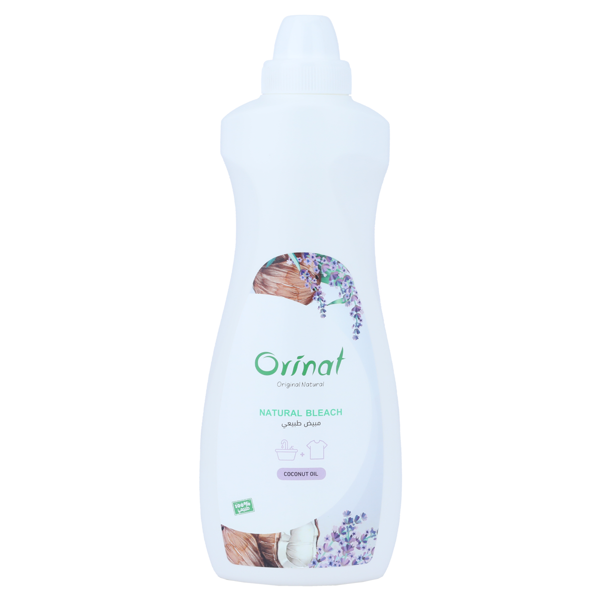 مبيض غسيل ملابس بخلاصة جوز الهند اورينت، 700 مللي - ابيض product image 1