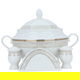 Al Saif Gallery Porcelain Dinner Set, 65 Pieces - White product image 3