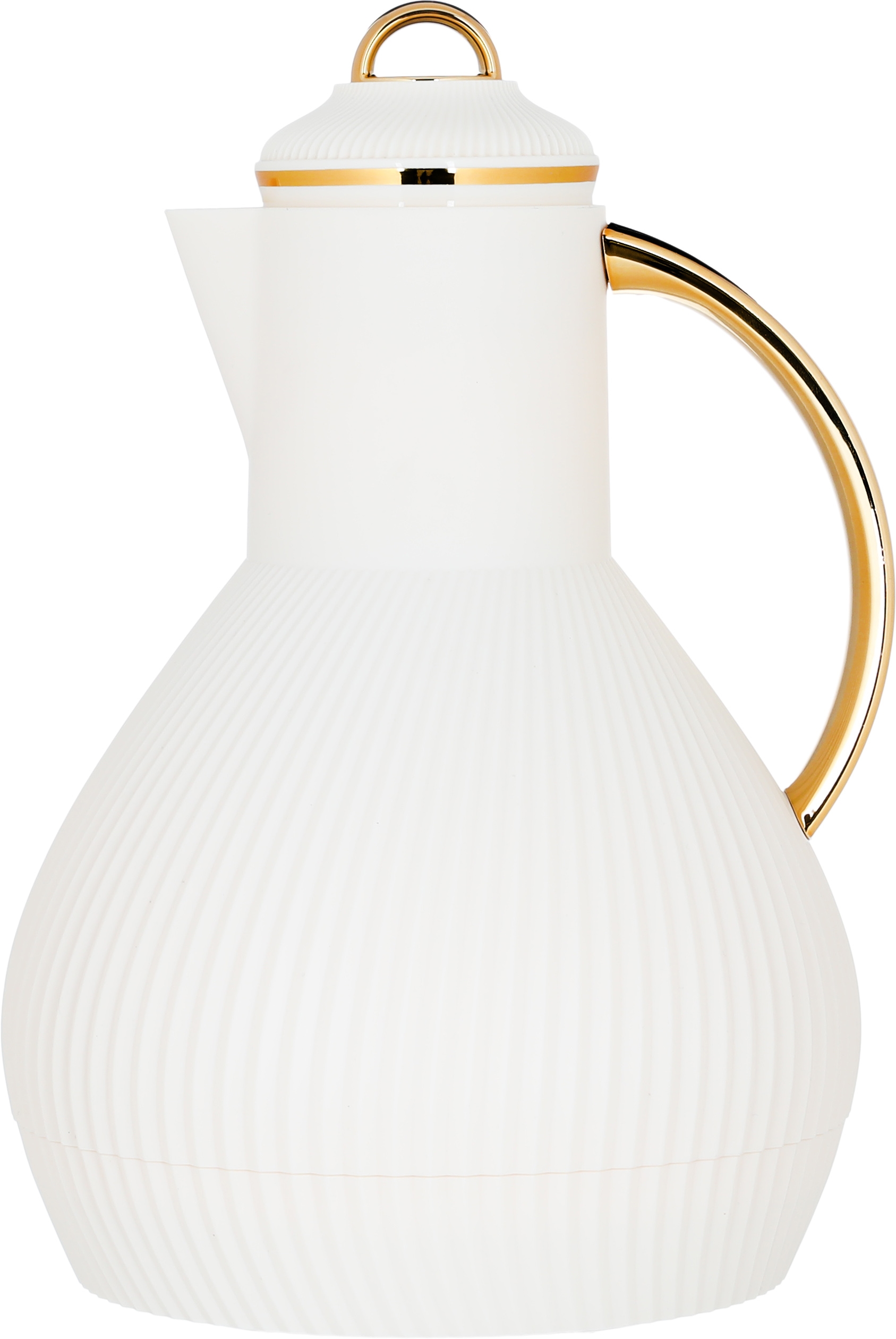 Alia Al Saif Gallery thermos, 1 liter, thermal glass inner container, plastic outer shell - white product image