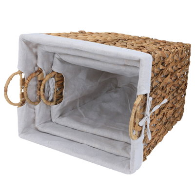 طقم سلة خوص السيف غاليري، 3 قطع - بني product image 2