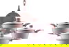 Rocky Granite Cookware Set with Glass Lid, 9 Pieces - Pink product image 1