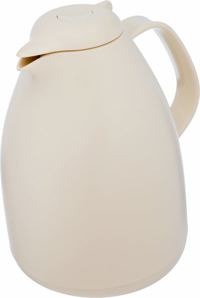 ترمس بطريق إليجانس، 1 لتر، حافظة داخلية زجاج حراري، غطاء ضغاط - بيج product image 4