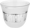 طقم تقديم شاي وقهوة زجاج واستيل السيف غاليري، 18 قطعة - شفاف فضي product image 3