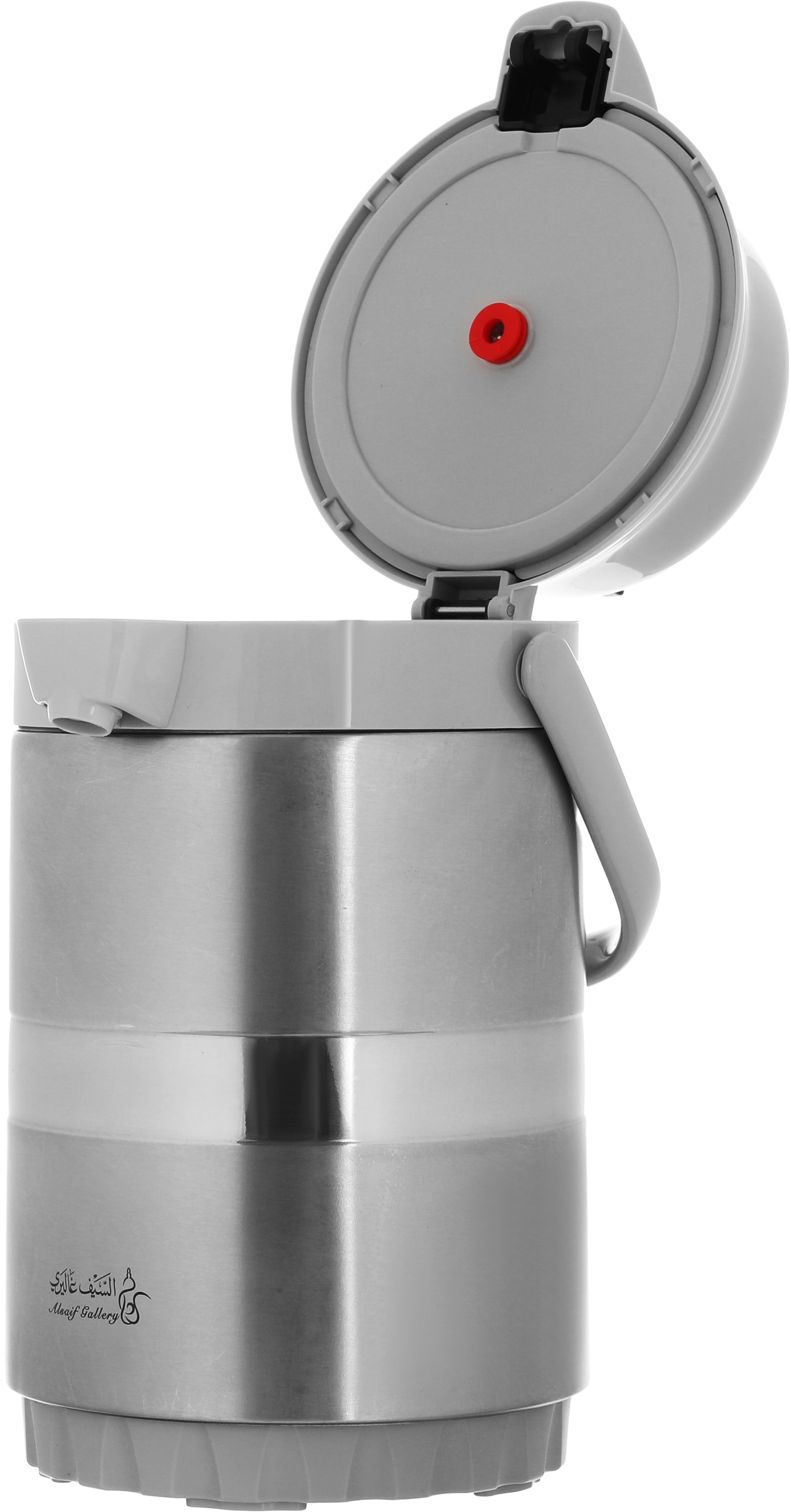 Timeless Jaguar Thermos, 1.7 litres, compressor, steel inner container, steel outer shell - silver product image 4