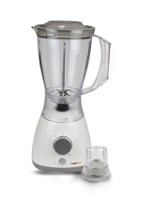 خلاط كهربائي مع مطحنة كولن، 350 واط، 1.5 لتر، 4 سرعات، 801107007 - ابيض product image 2