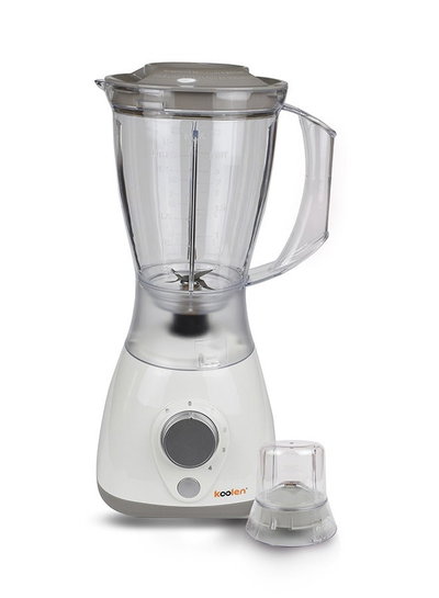 خلاط كهربائي مع مطحنة كولن، 350 واط، 1.5 لتر، 4 سرعات، 801107007 - ابيض product image 2
