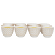 طقم فناجين قهوة عربي بورسلان السيف غاليري، 12 قطعة، نقش اسلامي - أبيض product image 1