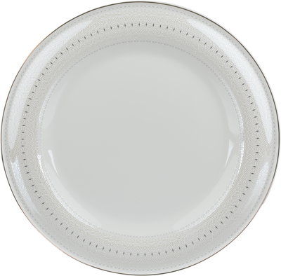 طقم تقديم سفرة بورسلان السيف غاليري، 166 قطعة - أبيض ذهبي product image 23