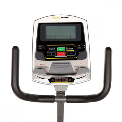 Healthcare Stationary Exercise Bike, Adjustable Seat, 16 Resistance Levels, 13 Programs, LCD Display - Gray product image 3