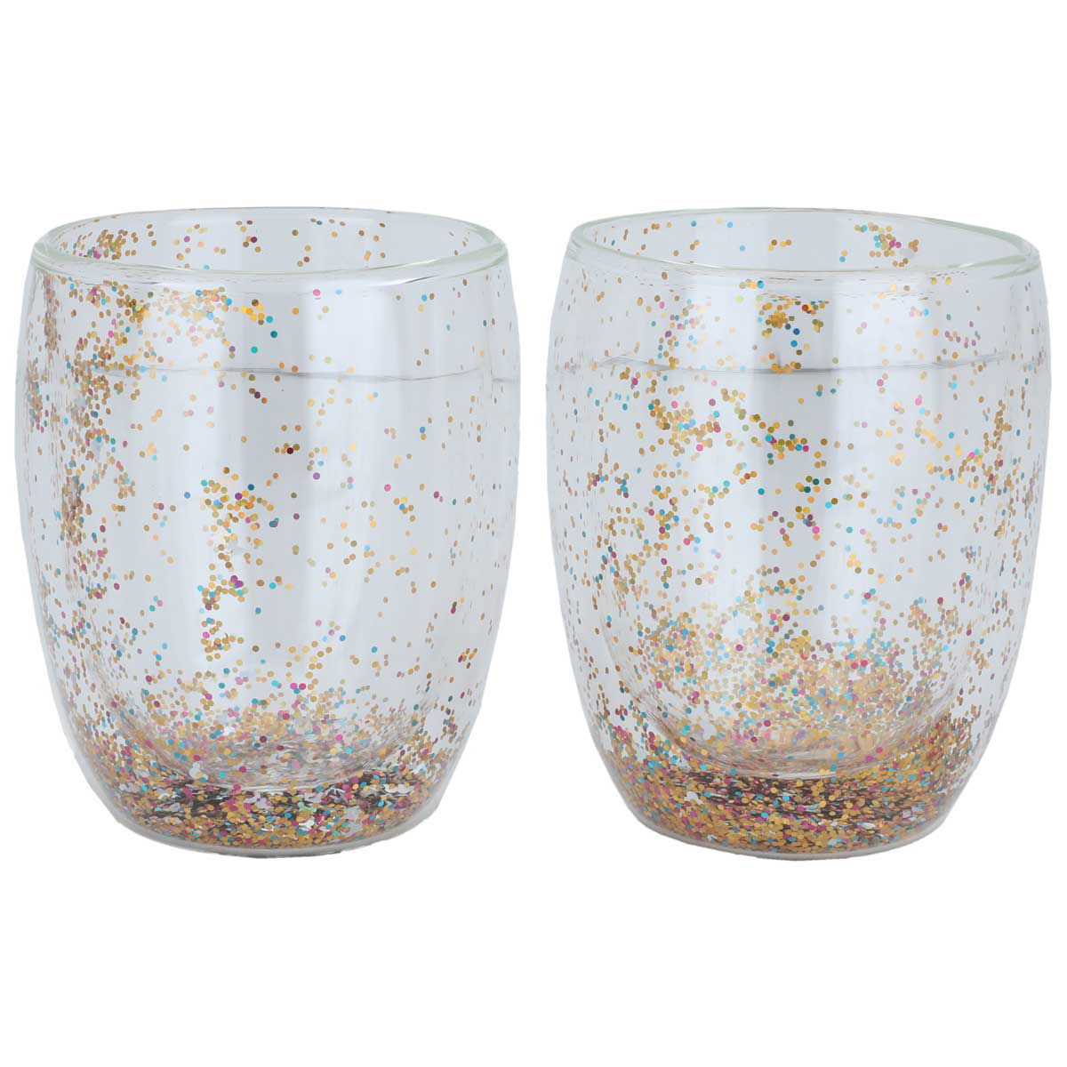 Al Saif Gallery Glass Cups Set, 350 ml, 2 Pieces - Colored product image