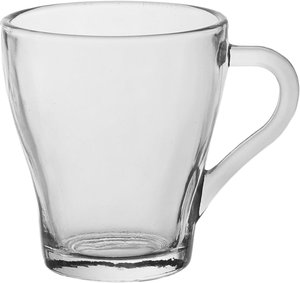 طقم اكواب شاي زجاج اكسلانت هاوس وير، 3 قطع، 300 مل - شفاف product image 2
