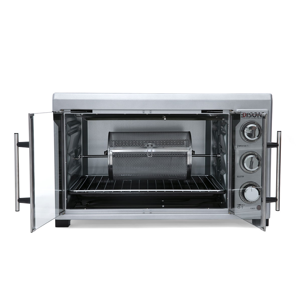 فرن همر إديسون، 45 لتر، 2000 واط، 2 باب، TY455BCL - فضي product image 3