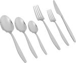 طقم ملاعق استيل السيف غاليري، 36 قطعة - فضي product image 1