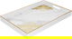 Al Saif Gallery Fiber Serving Tray, 45 x 31 x 4 cm - Gray Marble product image 2