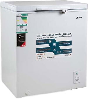 فريزر افقي ارو، 5.19 قدم، 147 لتر، RO-200CFK - ابيض product image