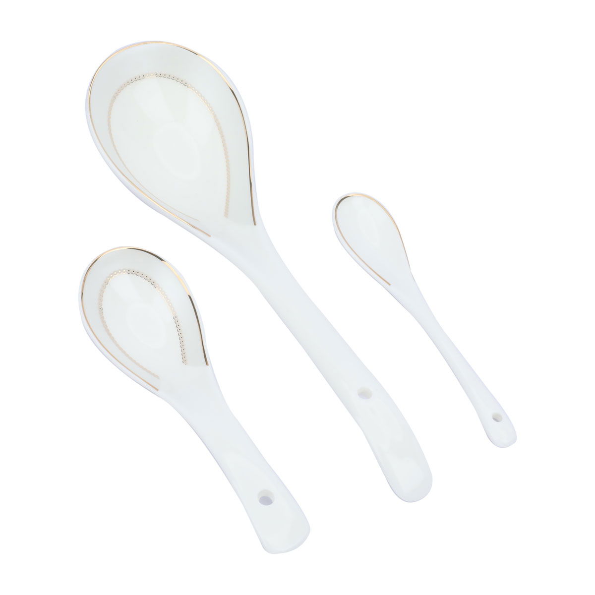 طقم سفرة بورسلان السيف غاليري، 166 قطعة - أبيض product image 8
